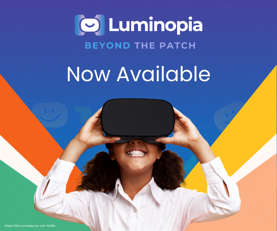 Amblyopia and Luminopia treatment